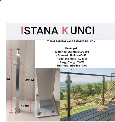 Tiang_Railing_kaca_4x4_Steinles_SUS_304_Tinggi_85_cm.JPG